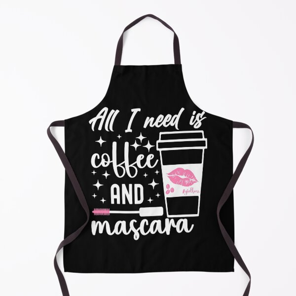 Item preview, All I need is Coffee and Mascara | Pink Mascara - Black designed and sold by PearlMoonGrapes.