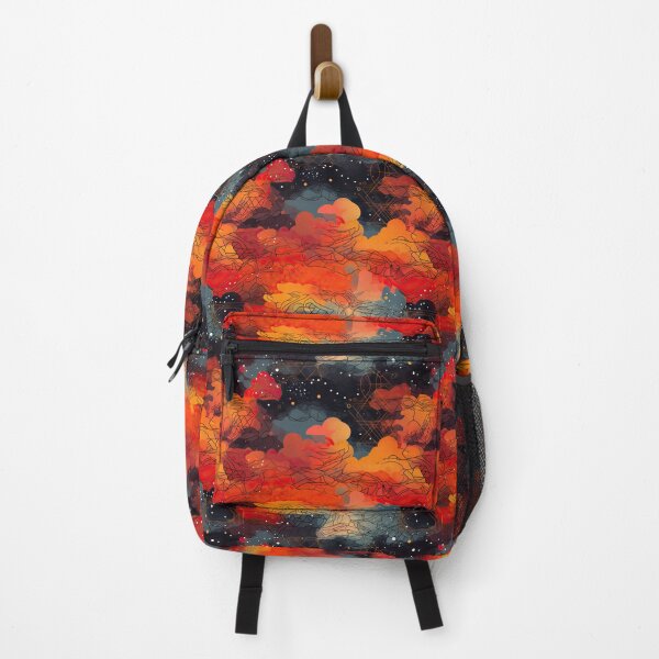 Item preview, Geometric fiery clouds designed and sold by etherElric.