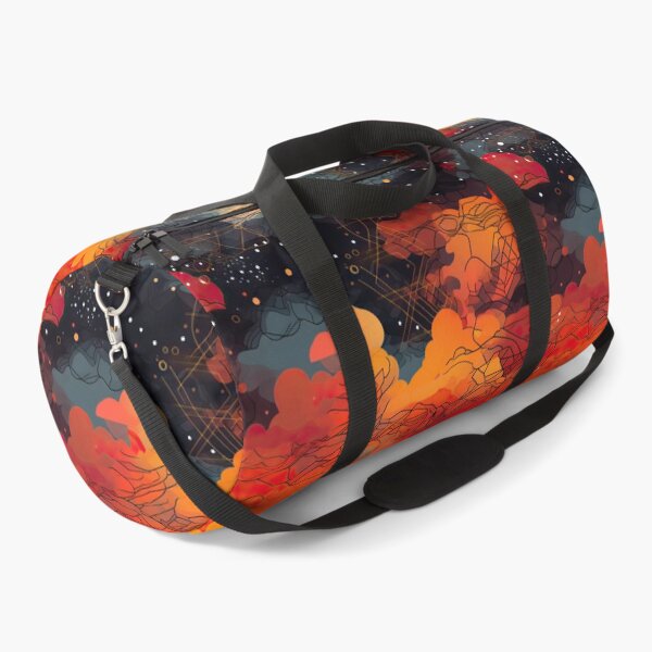 Item preview, Geometric fiery clouds designed and sold by etherElric.