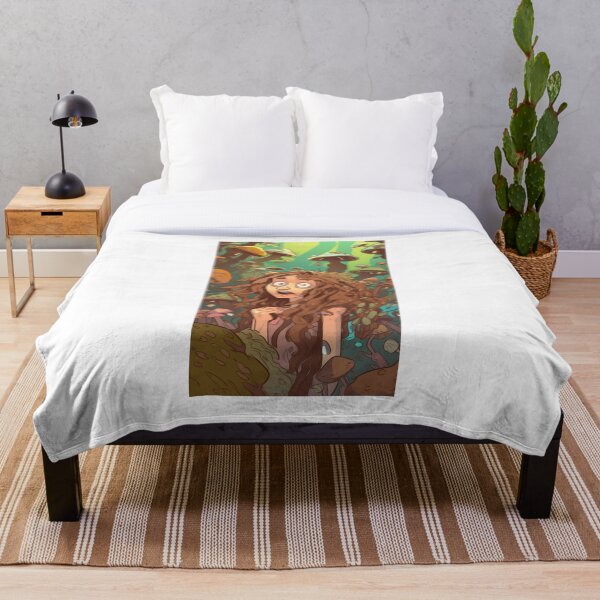 Aperçu de l'œuvre Quand les champignons attaquent créée et vendue par SlackerThreads.