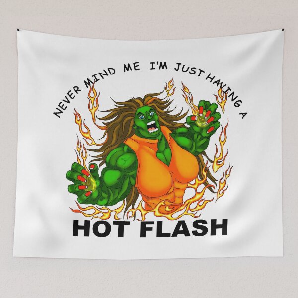 Item preview, Menopause Hot Flash Humor designed and sold by cameoivory.