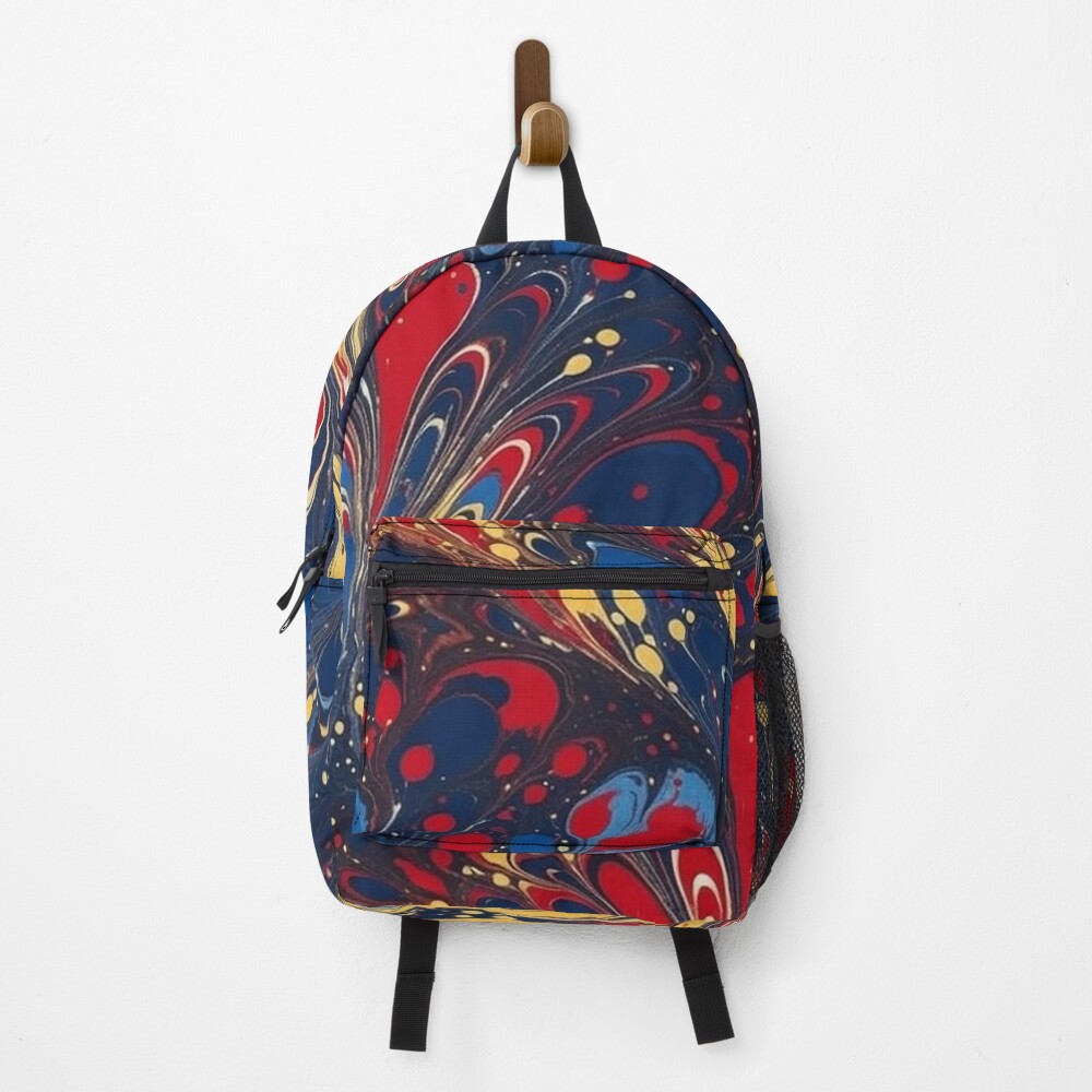 Vista previa del artículo con la obra «Mochila», diseñado y vendido por IntrepidPanda.