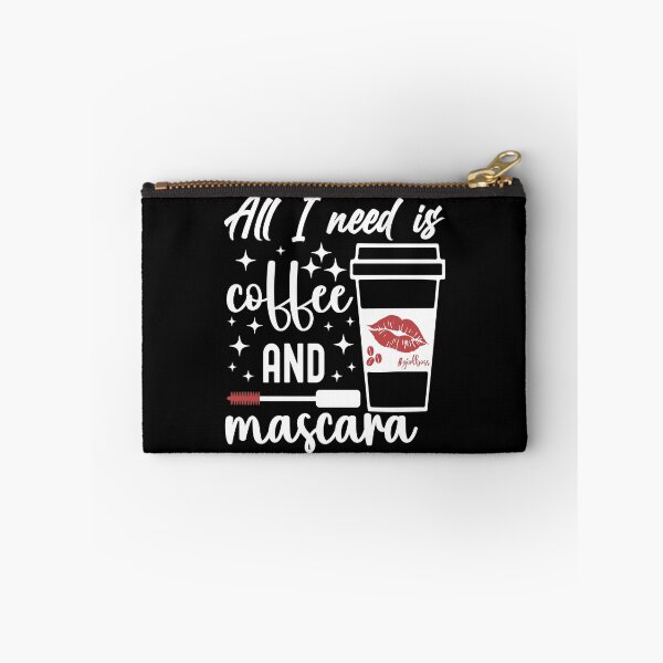 Item preview, All I need is Coffee and Mascara | Red Mascara - Black designed and sold by PearlMoonGrapes.