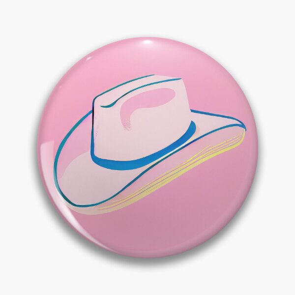 Item preview, Timeless Western Cowboy Hat Pink Vintage Style Art designed and sold by PinkNomad.