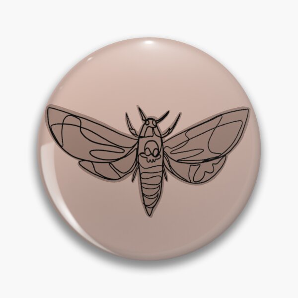 Item preview, Deathhead Moth designed and sold by Torreysart.