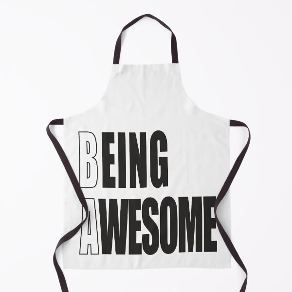 Item preview, Being Awesome (White) designed and sold by m-cronin-arts.