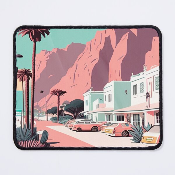 Item preview, Cape Town South Africa Poster in Pastel Colors designed and sold by AsteriskHouse.