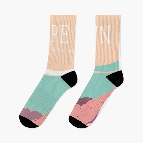Item preview, Cape Town South Africa Poster in Pastel Colors designed and sold by AsteriskHouse.