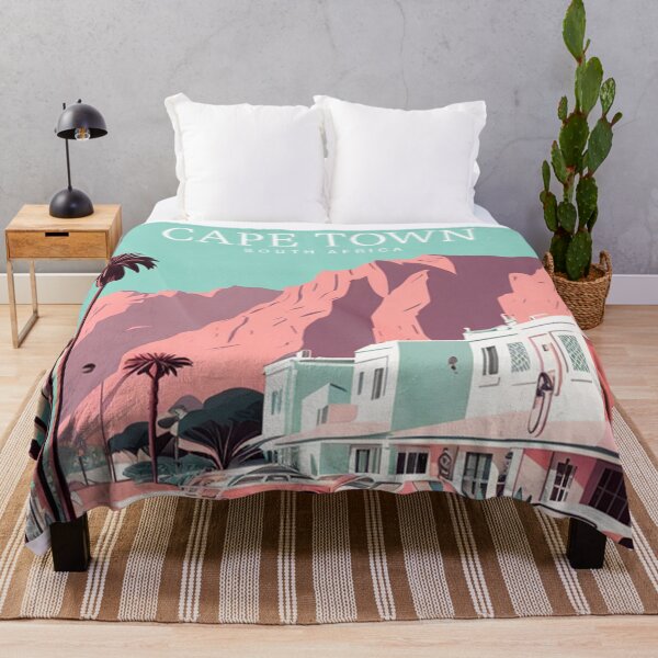 Item preview, Cape Town South Africa Poster in Pastel Colors designed and sold by AsteriskHouse.