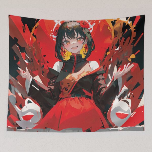 Item preview, anime_ red lady style-2 designed and sold by theiynkhi.