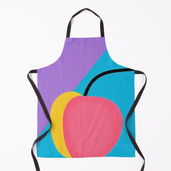 Aperçu de l'œuvre Vibrant Peach Paul Bold Retro Art Print créée et vendue par PinkNomad.