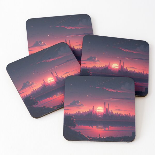 Item preview, City Sunset 2 - 都市の夕焼け 2 designed and sold by SugoiDigi.