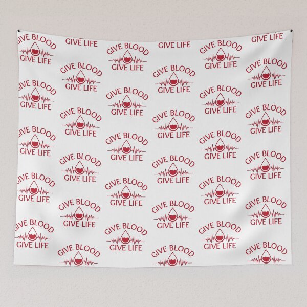 Item preview, Give Blood Give Life designed and sold by SweetAndSpice.