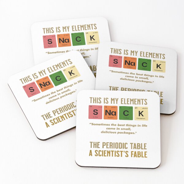 Item preview, SNACK Periodic Table designed and sold by Hamki.