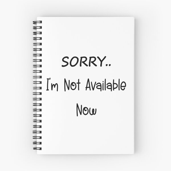 Item preview, SORRY.. I'm Not Available Now designed and sold by GiftsAndCrafts.