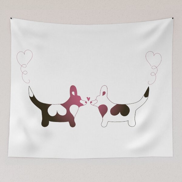 Item preview, corgis love designed and sold by gavayka.