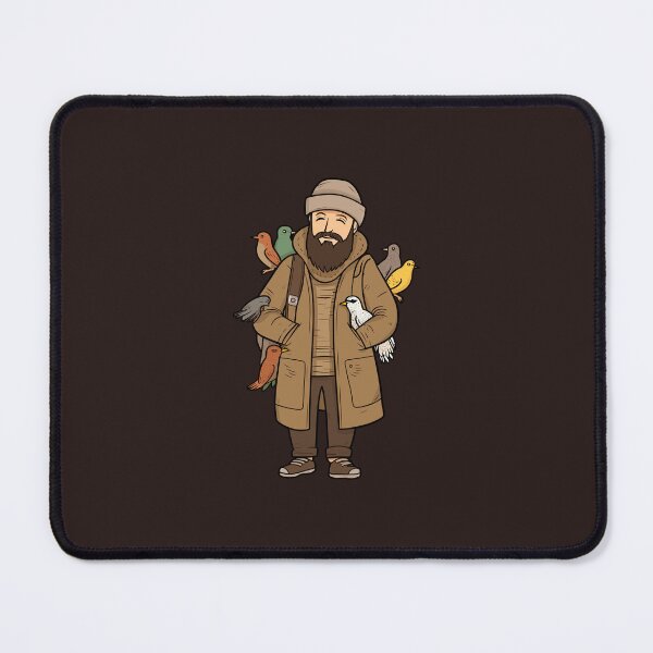 Item preview, St Francis of Assisi and birds designed and sold by stickercircle.