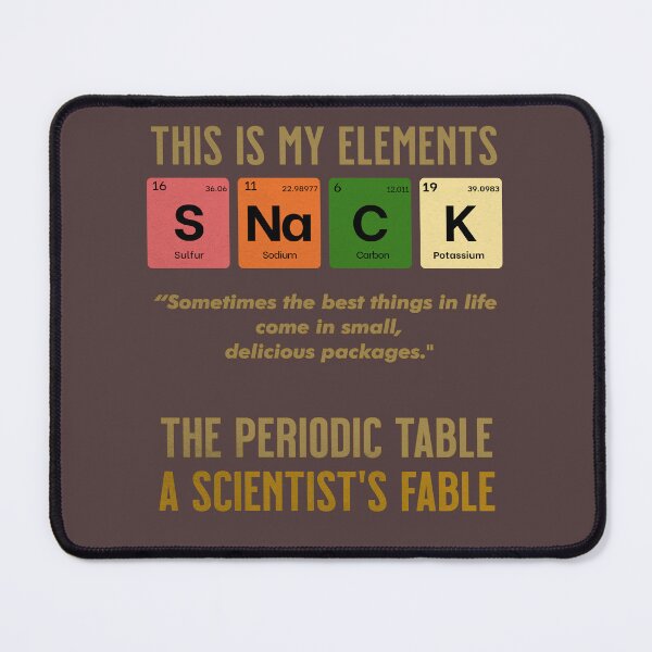Item preview, SNACK Periodic Table designed and sold by Hamki.