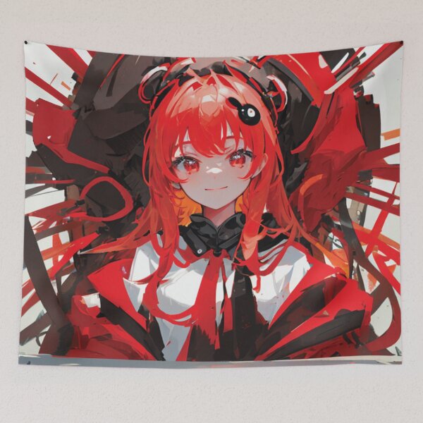 Item preview, anime_ red lady style-6 designed and sold by theiynkhi.