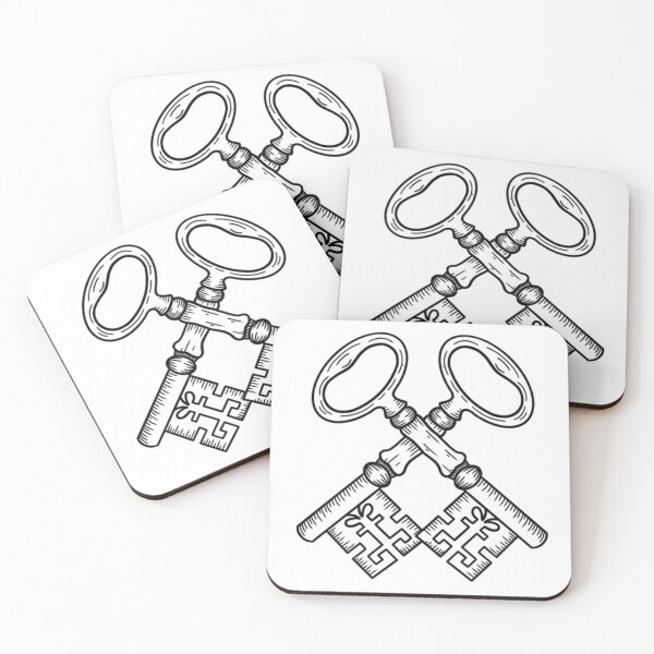 Item preview, vintage inspired key set designed and sold by gabbynrodriguez.