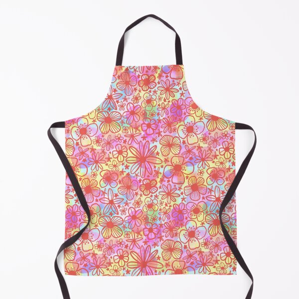 Item preview, Retro Watercolour Floral designed and sold by Stephanie McRae.