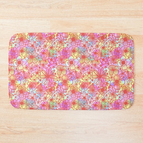 Item preview, Retro Watercolour Floral designed and sold by Stephanie McRae.