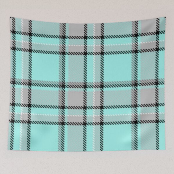 Item preview, Kooky Big Tartan Teal designed and sold by Quooki.