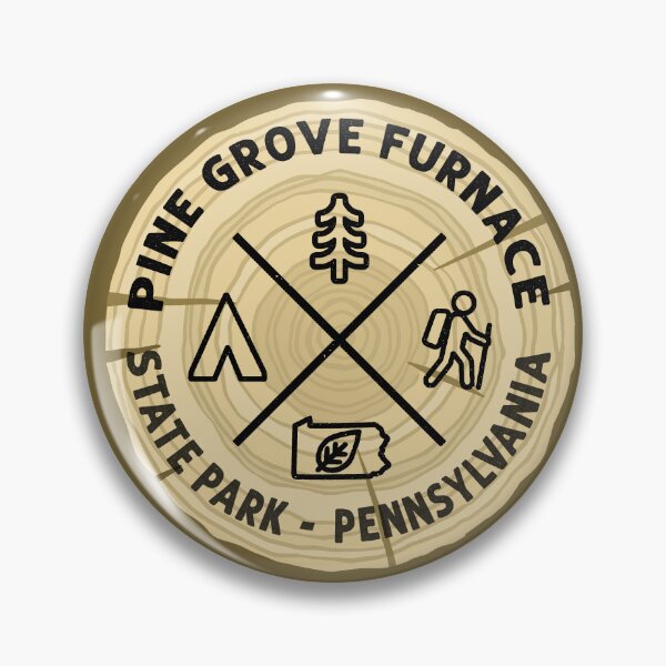 Item preview, Pine Grove Furnace State Park Pennsylvania Log Slice designed and sold by VanyaKar.
