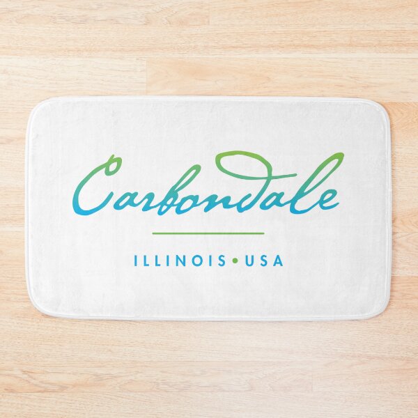 Item preview, Carbondale Illinois Typographic Design designed and sold by Futurebeachbum.