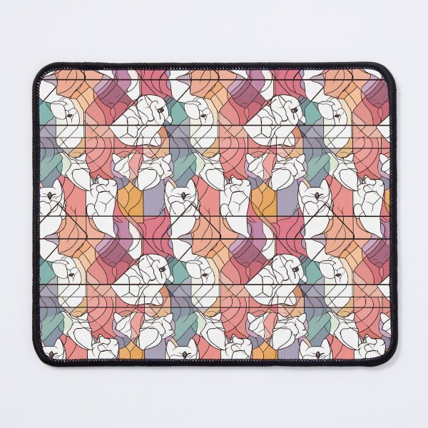 Item preview, Stained-Glass Cat Pattern | Retro Artistry for Cat Lovers designed and sold by Retro-ArtDeco.