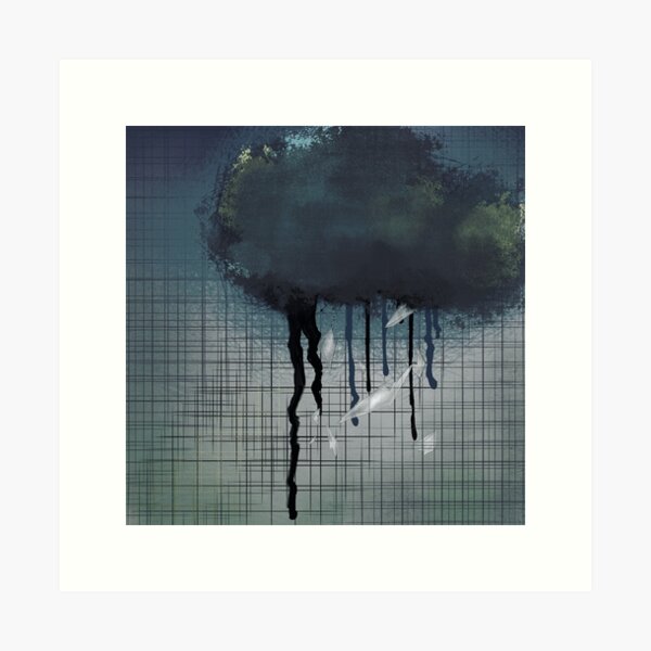 gratisography rain cloud with googles Poster for Sale by bhamero