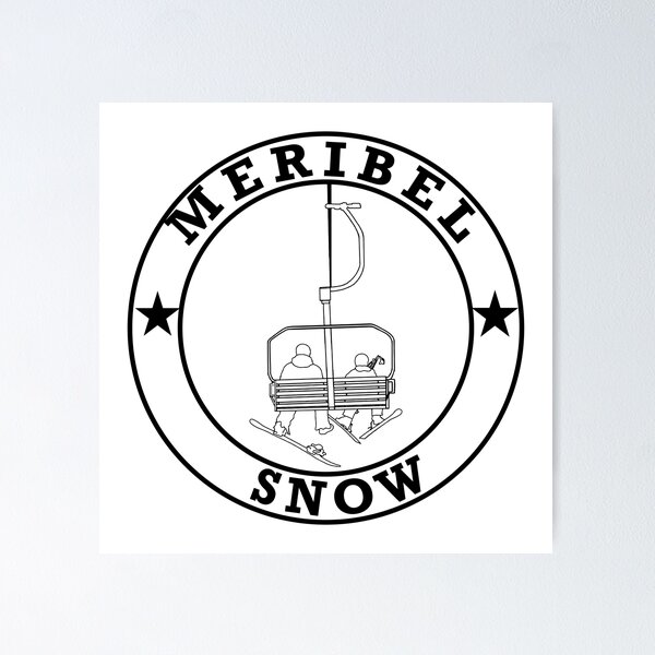 Item preview, Meribel Snow Skilift designed and sold by ClaireBillson.