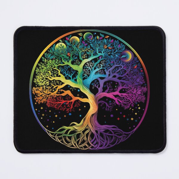 Item preview, Rainbow Tree of Life - Digital Art designed and sold by RandomForestBot.
