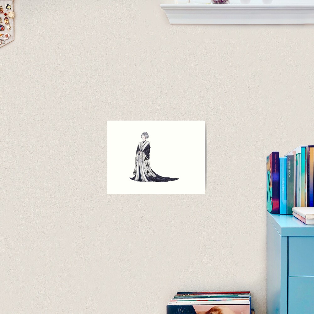 Yuki Onna Art Print