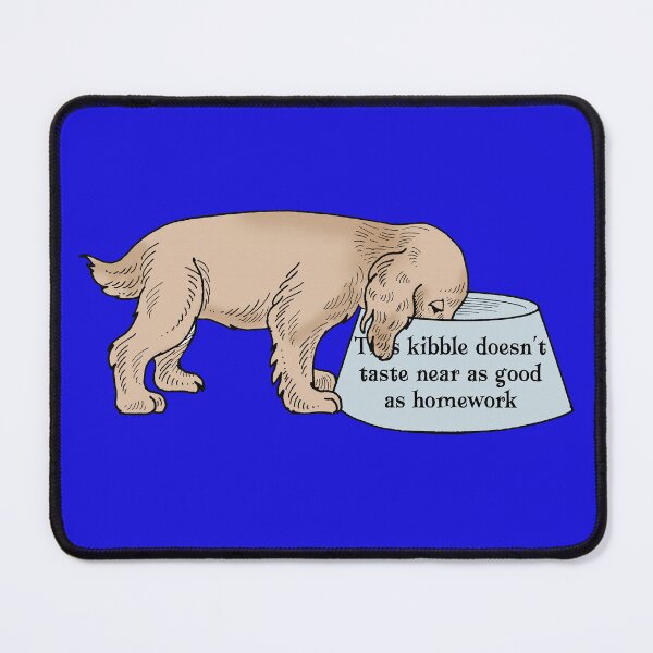 Item preview, Cute Vintage Puppy with Funny Quote on Doggy Bowl designed and sold by Secondhand-Rose.
