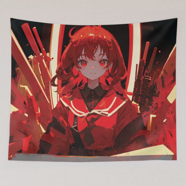 Item preview, anime_ red lady style-10 designed and sold by theiynkhi.