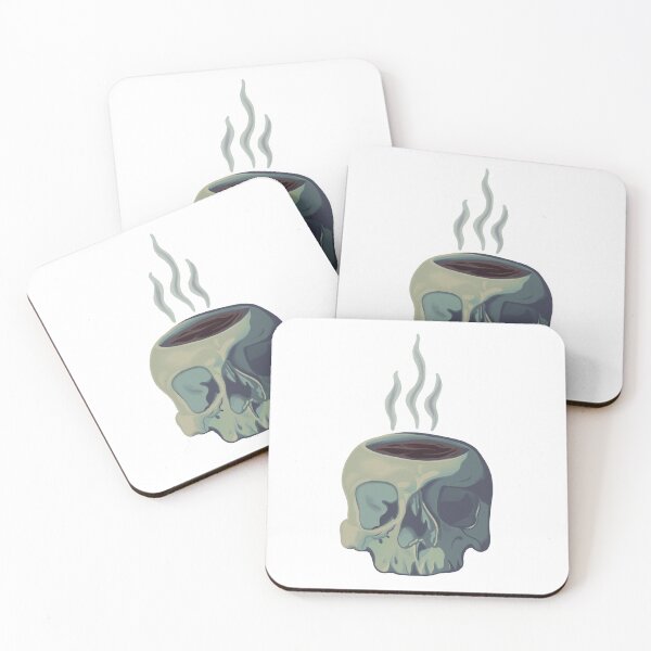 Item preview, Skull of Coffee designed and sold by Paigedoesart.