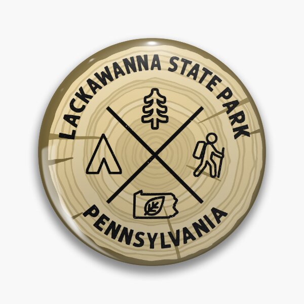 Artikelvorschau, Lackawanna State Park Pennsylvania Log Slice entworfen und verkauft von VanyaKar.
