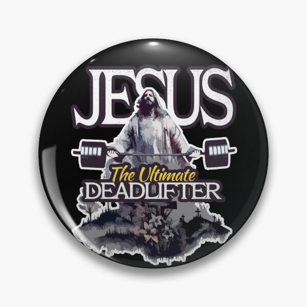 Item preview, Jesus The Ultimate Deadlifter Resurrection Jesus Gear designed and sold by DynamicDesign.