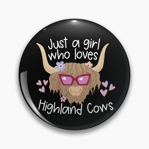 Artikelvorschau, Just A Girl Who Loves Highland Cows Women's Highland Cow Gear entworfen und verkauft von DynamicDesign.