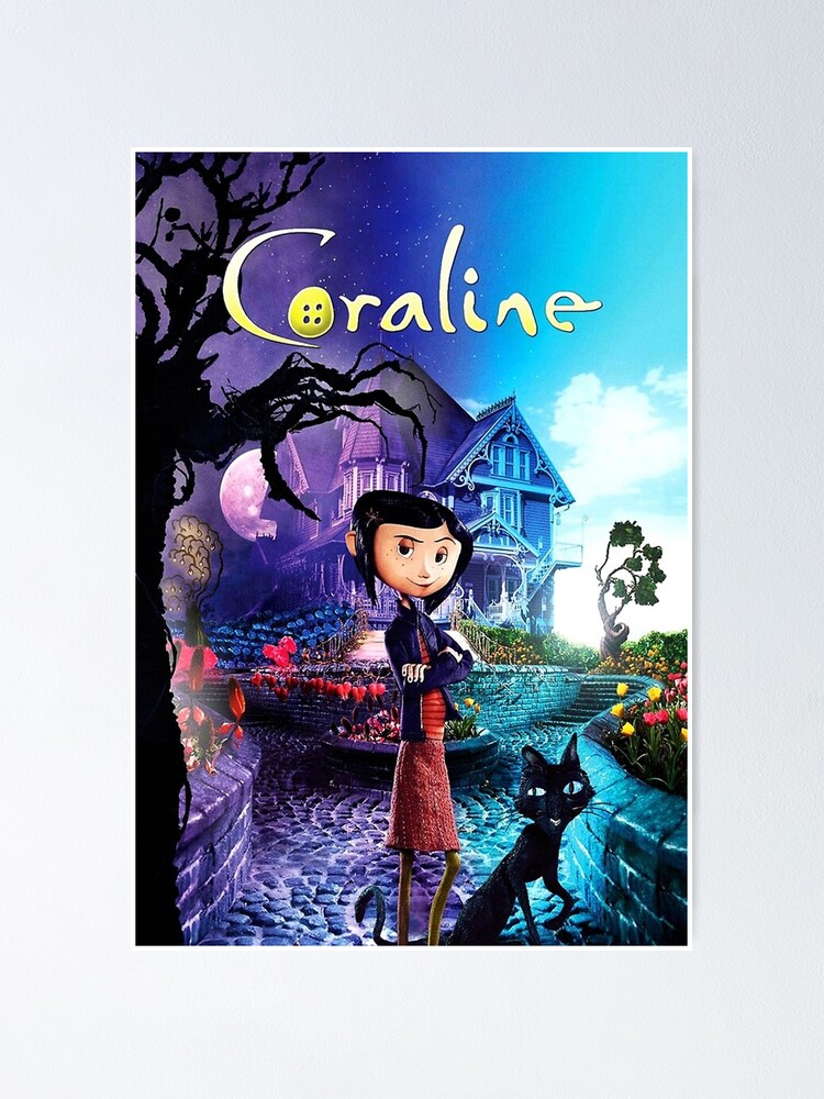 Movie Coraline 2009 Poster for Sale by brucebarnett