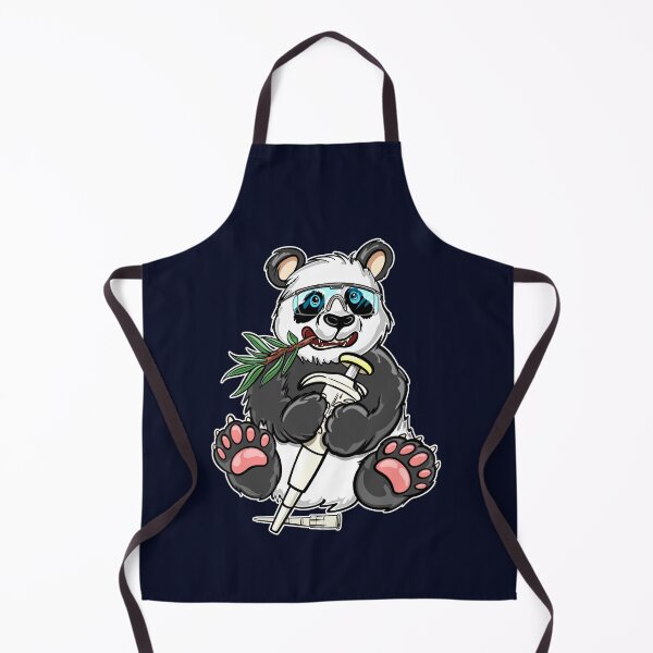 Item preview, Panda Scientist with Pipette DNA PCR Cute Design designed and sold by Zit-Zat-Zot.