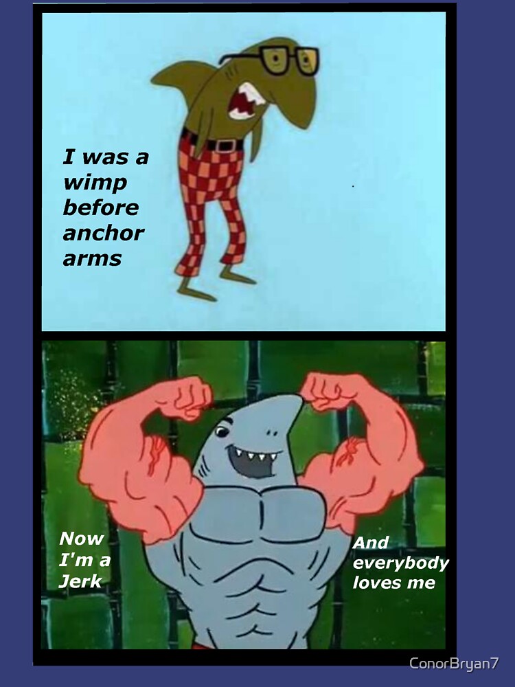 "Anchor Arms" Tshirt for Sale by ConorBryan7 Redbubble spongebob