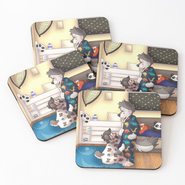 Item preview, Teddy and Daddy in the Nursery designed and sold by deargengar.