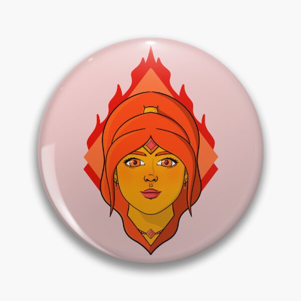 Item preview, Flame Princess designed and sold by WormsThatDoodle.