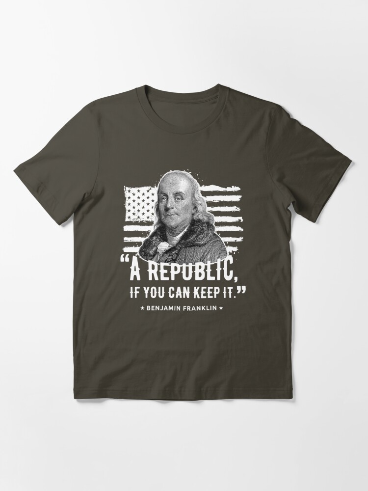 予約販売品】 Benjamin Franklin Parody Tシャツ - トップス