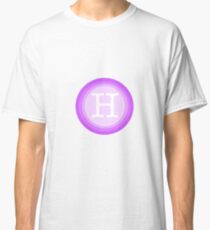 purple letter h Classic T-Shirt