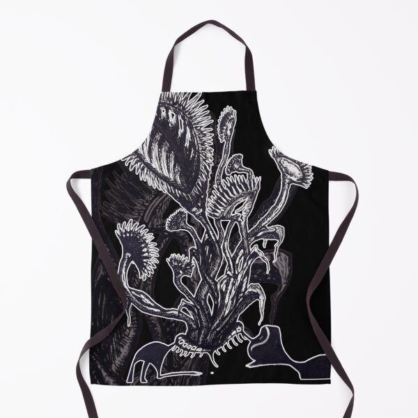 Item preview, Black and white Venus Fly Trap designed and sold by BloodyCate.