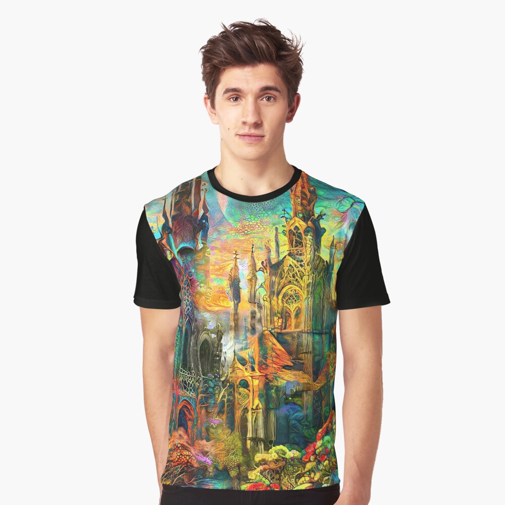 Item preview, Graphic T-Shirt designed and sold by blackhalt.