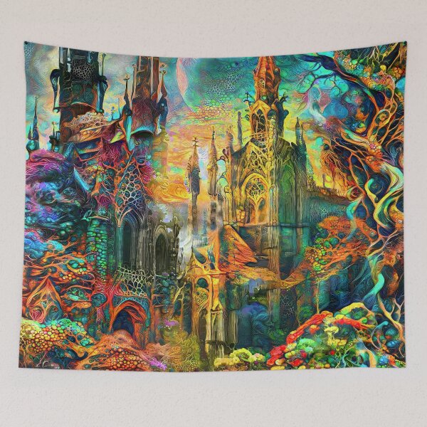 Item preview, Deep Dream abstraction designed and sold by blackhalt.